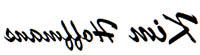金·霍夫曼的签名